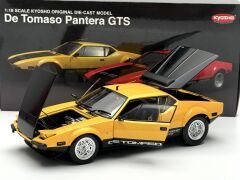 1:18 De Tomaso Pantera GTS 1973 Yellow Black - Kyosho