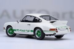 1:18 Porsche Carrera RS 2.7 Grand Prix White/Green 1973 - Autoart