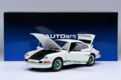1:18 Porsche Carrera RS 2.7 Grand Prix White/Green 1973 - Autoart