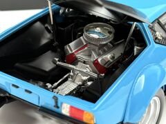 1:18 De Tomaso Pantera GT4 1973 Blue Black - Kyosho