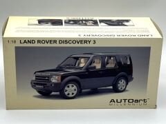 1:18 Land Rover Discovery 3 2005 Black 74802 - Autoart