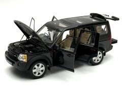 1:18 Land Rover Discovery 3 2005 Black 74802 - Autoart