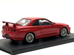 1:18 Nissan Skyline GT-R R34 Active Red Diecast 1000 - Autoart