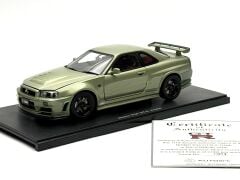 1:18 Nissan Skyline GT-R R34 Z Tune Mil. Jade - Autoart