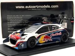 1:18 Peugeot 208 T16 Pikes Peak Loeb 2013 Red Bull - Autoart