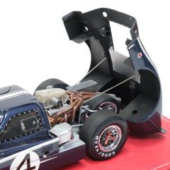1:18 Ford GT40 Mk IV 1967 Le Mans Ruby / Hulme - Exoto