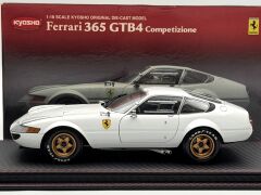 1:18 Ferrari 365 GTB/4 Competizione 1968 White - Kyosho
