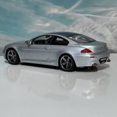 1:18 BMW M6 E63 Coupe Silver - Kyosho