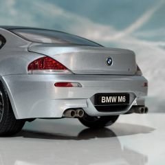 1:18 BMW M6 E63 Coupe Silver - Kyosho