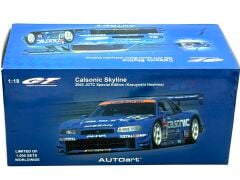 1:18 Nissan Skyline R34 Calsonic Special Edition - Autoart