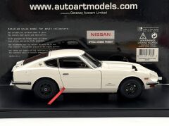 1:18 Nissan Fairlady Z432 PS30 White 1969 - Autoart