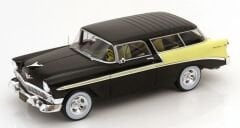 1:18 Chevrolet Bel Air Nomad Custom 1956 Black - KK Scale