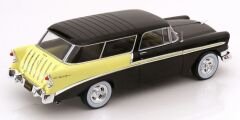 1:18 Chevrolet Bel Air Nomad Custom 1956 Black - KK Scale