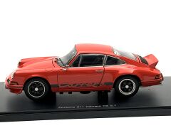1:18 Porsche 911 Carrera RS 2.7 Orange-Black 1973 - Autoart
