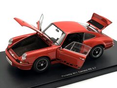 1:18 Porsche 911 Carrera RS 2.7 Orange-Black 1973 - Autoart