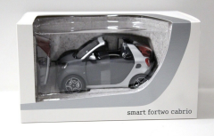 1:18 Smart Fortwo Cabrio 453 Grey/Silver 2015 - Norev