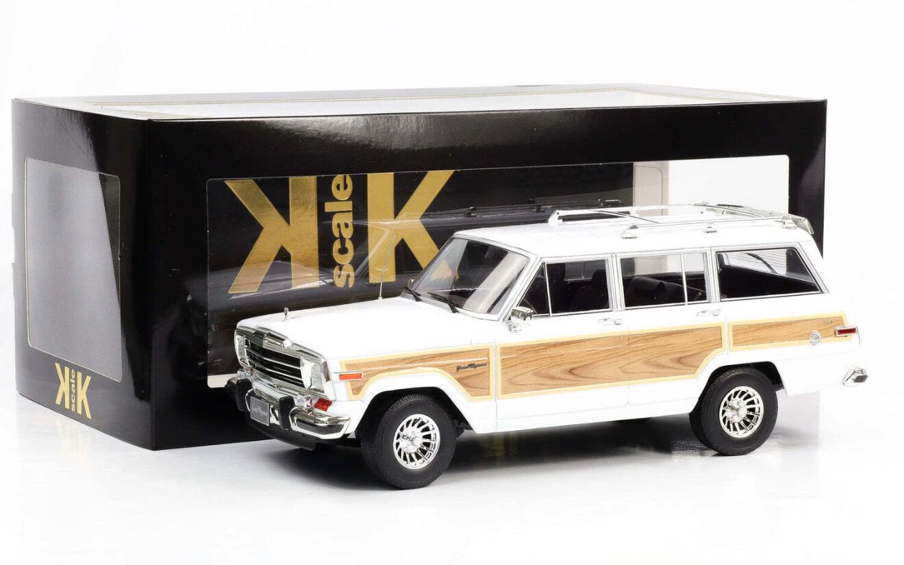 1:18 Jeep Grand Wagoneer 1989 White - KK Scale