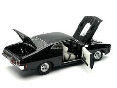 1:18 Ford XA Falcon GT Hardtop Black Street Machine - Autoart