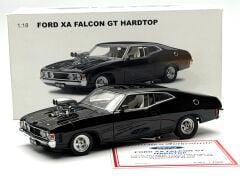 1:18 Ford XA Falcon GT Hardtop Black Street Machine - Autoart