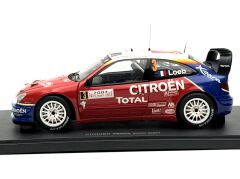 1:18 Citroen Xsara 2004 Monte Carlo Winner S.Loeb - Autoart