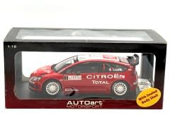 1:18 Citroen C4 WRC 2007 Monte Carlo Winner S.Loeb - Autoart