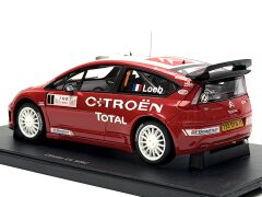 1:18 Citroen C4 WRC 2007 Monte Carlo Winner S.Loeb - Autoart