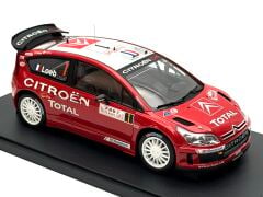 1:18 Citroen C4 WRC 2007 Monte Carlo Winner S.Loeb - Autoart