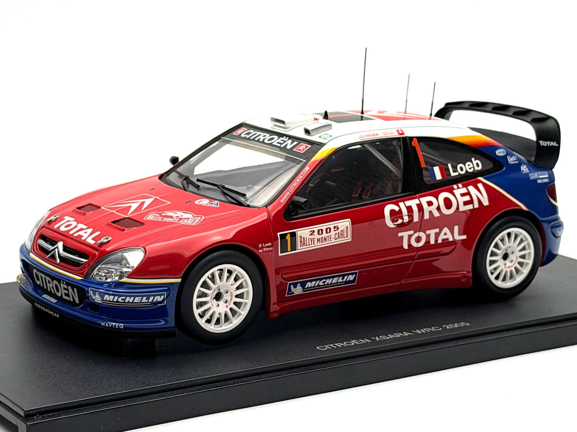 1:18 Citroen Xsara 2005 Monte Carlo Winner S.Loeb - Autoart