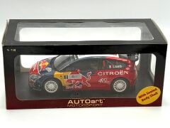 1:18 Citroen C4 WRC 2008 Rally France Winner S.Loeb - Autoart