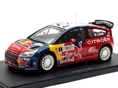 1:18 Citroen C4 WRC 2008 Rally France Winner S.Loeb - Autoart
