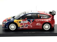 1:18 Citroen C4 WRC 2008 Rally France Winner S.Loeb - Autoart