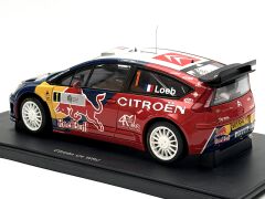 1:18 Citroen C4 WRC 2008 Rally France Winner S.Loeb - Autoart