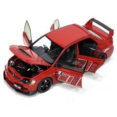 1:18 Mitsubishi Lancer Evo 9 Ralliart Red - Super A