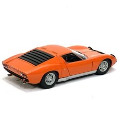 1:18 Lamborghini Miura SV 1971 Silver Wheels - Autoart