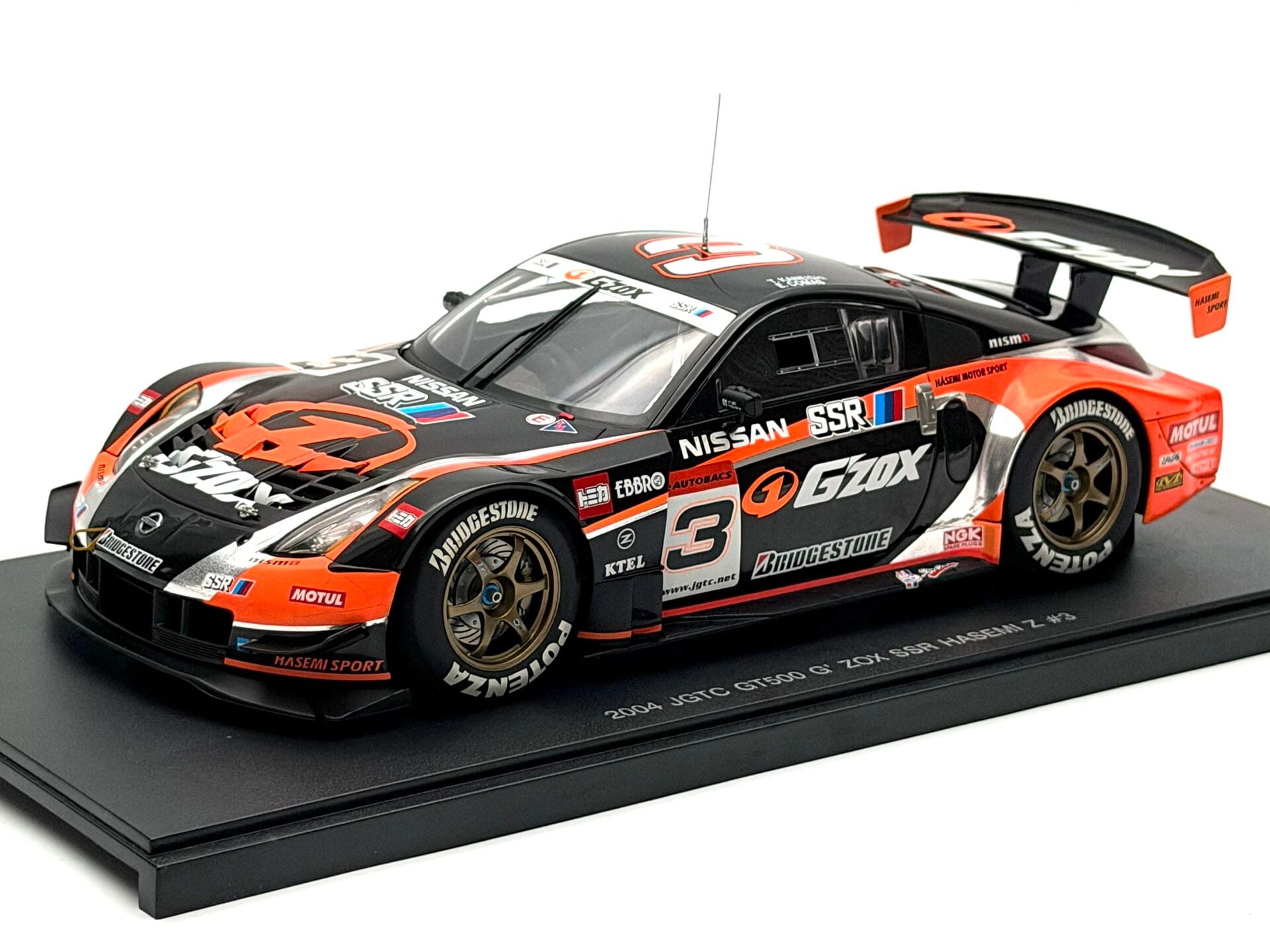 1:18 Nissan Fairlady Z GT500 JGTC G ZOX Hasemi - Autoart