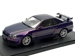 1:18 Nissan Skyline GT-R R34 Midnight Purple - Autoart