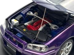 1:18 Nissan Skyline GT-R R34 Midnight Purple - Autoart
