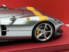 1:18 Ferrari Monza SP1 Paris Auto Show 2018 Silver - BBR