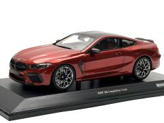 1:18 BMW M8 Competition Coupe 2020 Red Metallic - Minichamps