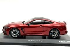 1:18 BMW M8 Competition Coupe 2020 Red Metallic - Minichamps