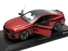 1:18 BMW M8 Competition Coupe 2020 Red Metallic - Minichamps