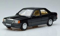 1:18 Mercedes-Benz 190E W201 Black 1984 - Norev
