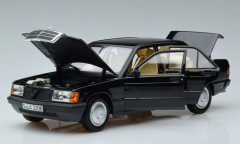 1:18 Mercedes-Benz 190E W201 Black 1984 - Norev