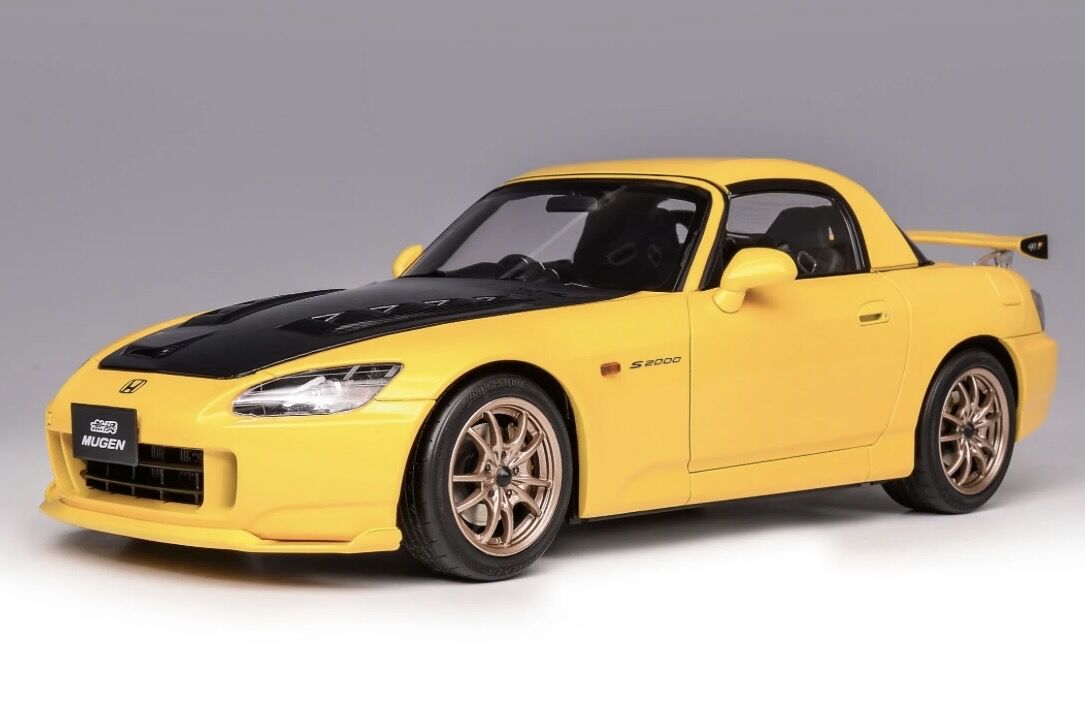 1:18 Honda S2000 (AP2) MUGEN New Indy Yellow Pearl - Motorhelix