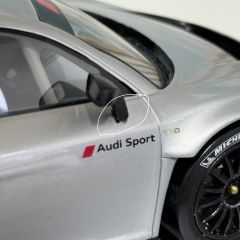 1:18 AUDI R8 LMS V10 Nürburgring 2009 GT Silver - Spark