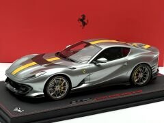 1:18 Ferrari 812 Competizione Grigio Coburn 2021 - BBR MODEL