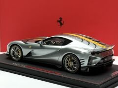 1:18 Ferrari 812 Competizione Grigio Coburn 2021 - BBR MODEL
