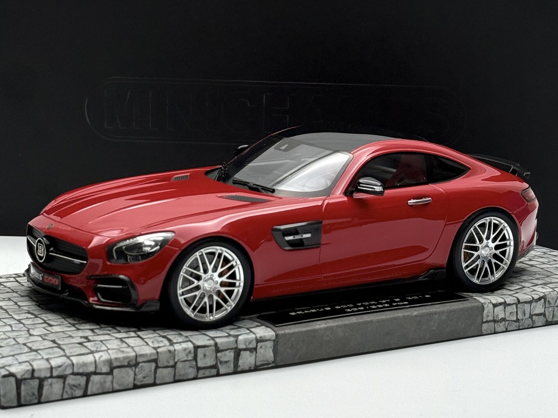 1:18 Mercedes-Benz Brabus 600 FOR GTS 333 Pcs - Minichamps First Class