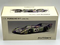 1:18 Porsche 917 Long Tail Hippie 1970 Le Mans - Autoart