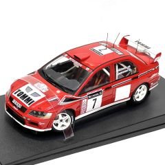 1:18 Mitsubishi Lancer Evo 7 Makinen 2001 Britain Rally - Autoart